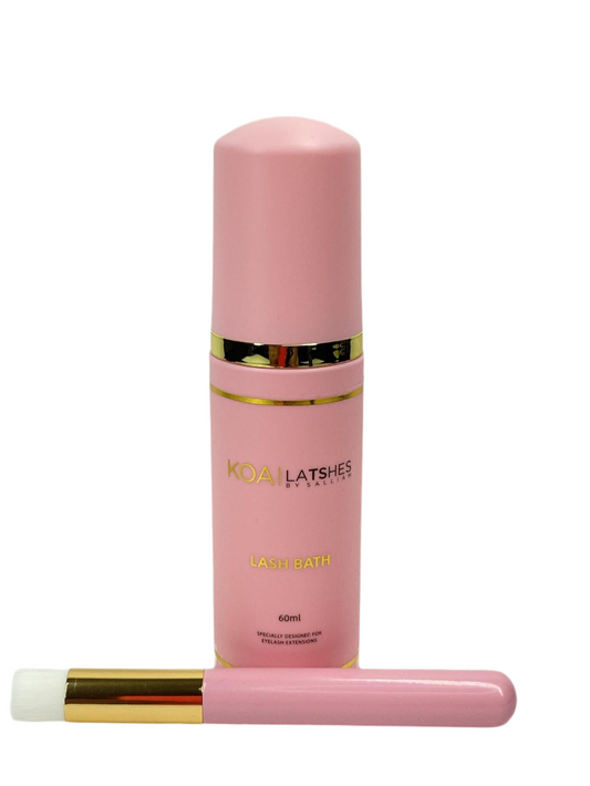 Lash Bath 60ml with cleansing brush