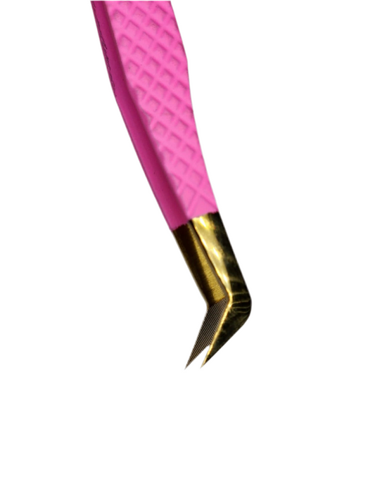 Fiber grip tweezers