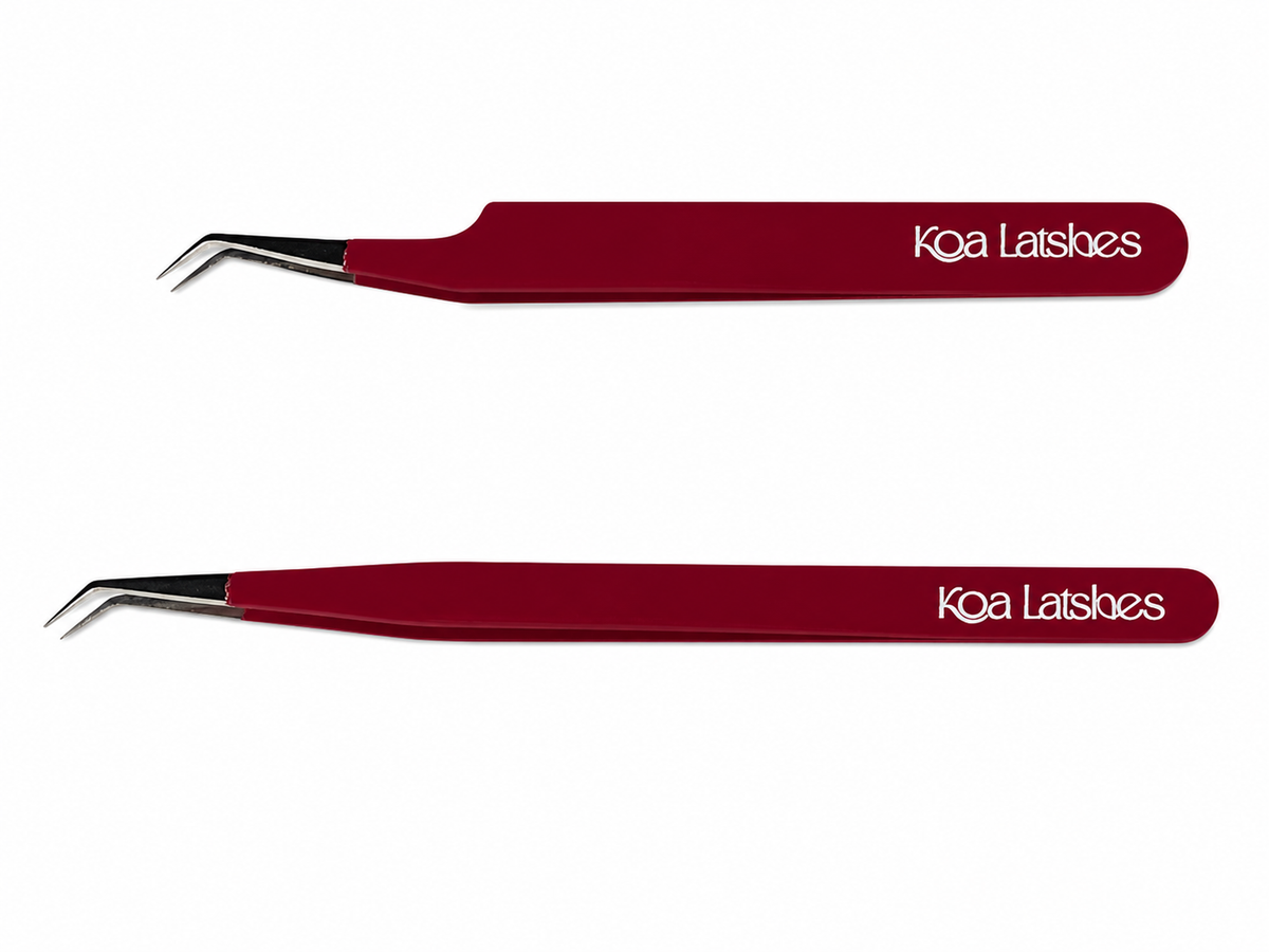 Boundle Cherry Tweezers for Clovers (YY, W) or Classic lashes