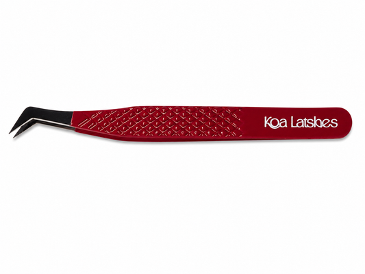 Cherry volume & easy fanning Tweezers