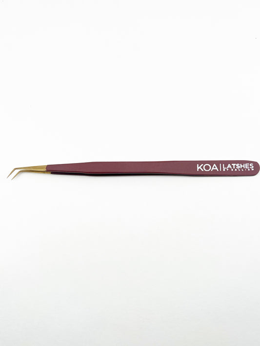 Brown/gold Matte long tweezer