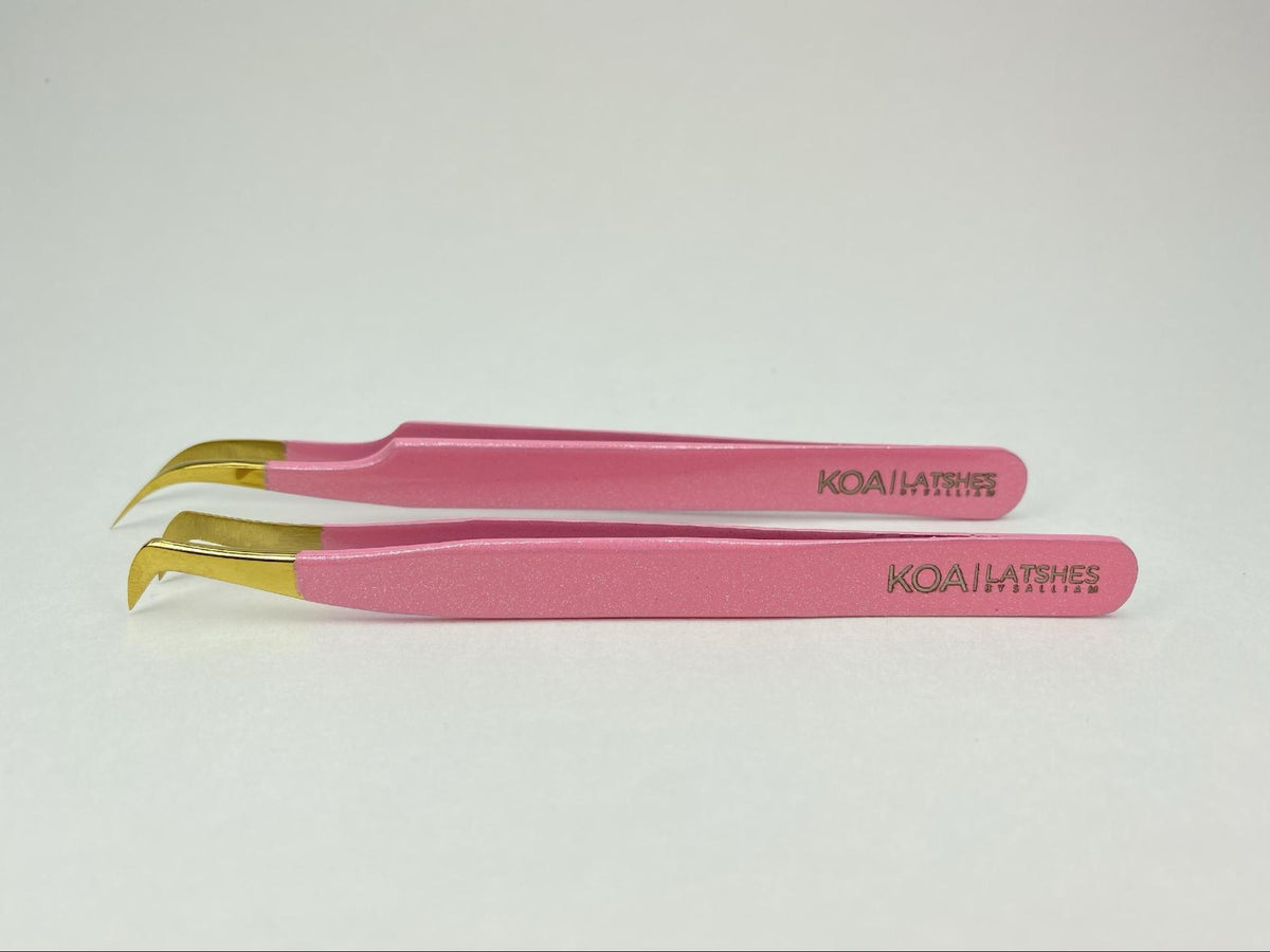 Boundle Glitter pink Tweezers